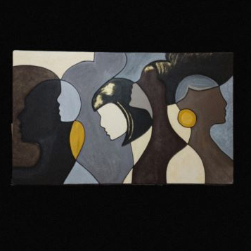 نقاشی بوم طرح کوبیسم